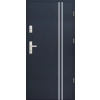 Drzwi antywłamaniowe zewnętrzne A6 INOX 55 mm RC2 - RC4 - Antracyt